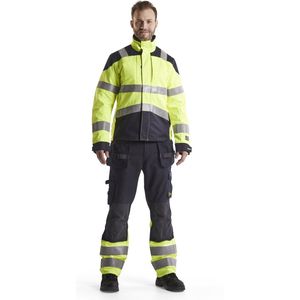 Blaklader Multinorm werkbroek Inherent 1489-1512 - Marine/High Vis Geel