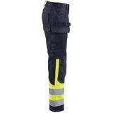 Blaklader Multinorm werkbroek Inherent 1489-1512 - Marine/High Vis Geel