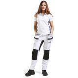 Blåkläder - 7910-1000 - Schildersbroek - Wit/Zwart - Katoen/Stretch