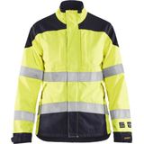 Blåkläder 4969-1512 Multinorm Damesjack Inherent High Vis Geel/Marineblauw maat L
