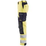 Blåkläder 7189-1512 Werkbroek - High Vis Geel/Marineblauw - Inherent Materiaal