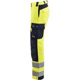 Blåkläder 7189-1512 Werkbroek - High Vis Geel/Marineblauw - Inherent Materiaal