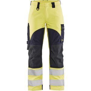 Blåkläder 7189-1512 Werkbroek - High Vis Geel/Marineblauw - Inherent Materiaal