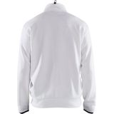 Blåkläder - 3362-2526 - Sweatshirt met Rits - Wit/Donkergrijs - 100% Polyester