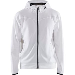 Blåkläder - 3363-2526 - Hoodie - Wit/Dondergrijs - 100% Polyester