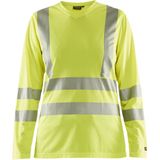 Blåkläder - 3485-1013 - T-shirt Lange Mouw - High Vis Geel - 100% Polyester