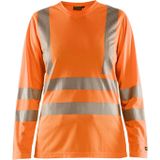 Blåkläder - 3485-1013 - Dames T-shirt - High Vis - Oranje - 100% Polyester