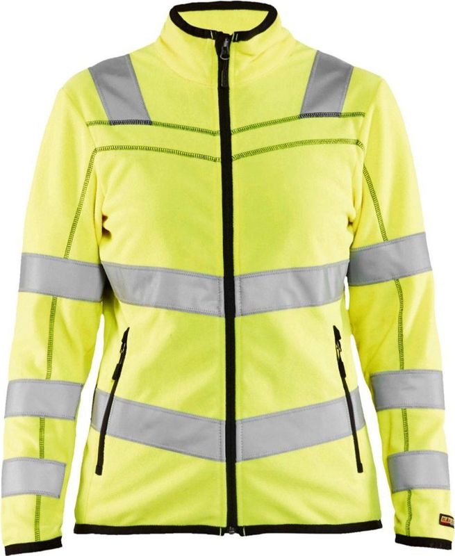 Blåkläder - 4966-1010 - Dames Microfleecevest - High Vis Geel - 100% Polyester