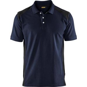 Blåkläder 3324-1050 Poloshirt Piqué Donker marineblauw/Zwart - Maat S