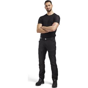 Blåkläder - 1456-1845 Werkbroek - Zwart/Donkergrijs - Stretchmateriaal