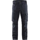 Blaklader Service werkbroek denim stretch 1439-1141 - Marineblauw