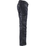 Blaklader Service werkbroek denim stretch 1439-1141 - Marineblauw
