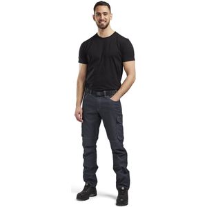 Blaklader Service werkbroek denim stretch 1439-1141 - Marineblauw