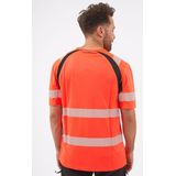Blåkläder - 3397-1013 - UV-T-shirt - High Vis Geel/Marineblauw - Materiaal met UV Bescherming