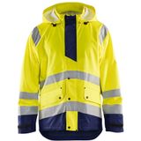 Blåkläder - 4323-2000 - Regenjas - High Vis Geel/Marineblauw - Wind- en Waterdicht