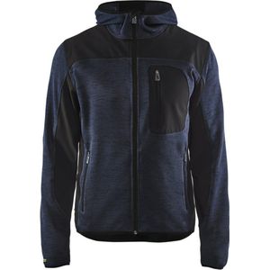 Blåkläder - Gebreid Vest - Donker Marineblauw/Zwart - Softshell