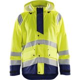Blåkläder - 4327-2005 - Regenjas - High Vis Geel/Marineblauw - Materiaal met Hoge Beschermingsgraad