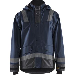 Blåkläder - LEVEL 2 - Regenjas - Donker Marineblauw/Zwart - 43222003