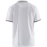 Blåkläder - 3389-1050 - Poloshirt - Wit/Donkergrijs - Katoen/Polyester