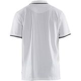 Blåkläder - 3389-1050 - Poloshirt - Wit/Donkergrijs - Katoen/Polyester