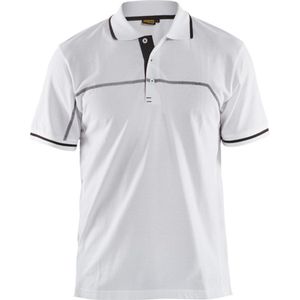 Blaklader Poloshirt 3389-1050 - Wit Donkergrijs