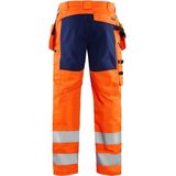 Blåkläder - 1552-1811 - Werkbroek - Oranje/Marineblauw - High Vis