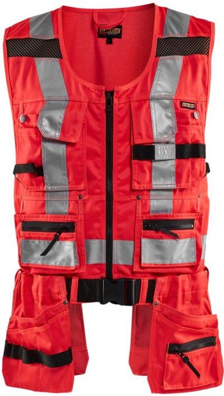 Blåkläder - 3032-1804 - Werkvest - Rood - High Vis