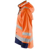 Blåkläder - 4327-2005 - Regenjas - High Vis Oranje/Marineblauw - LEVEL 3