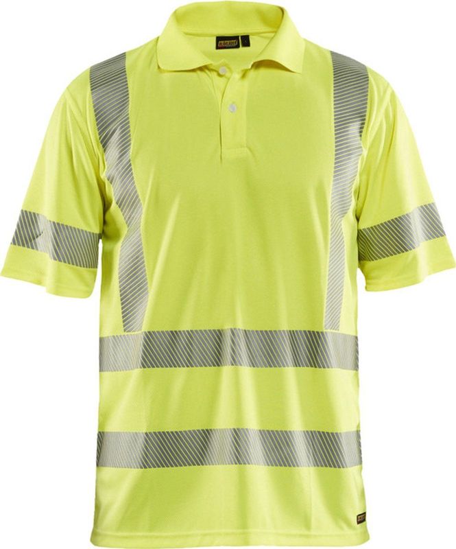 Blåkläder - 3428-1013 - Polo High Vis - Geel - 100% Polyester - UV Bescherming