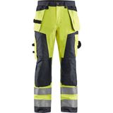 Blaklader - 156818 Werkbroek - High Vis Geel/Middelgrijs - Polyester/Katoen