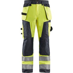 Blaklader - 156818 Werkbroek - High Vis Geel/Middelgrijs - Polyester/Katoen
