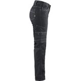 Blaklader Dames Service werkbroek stretch 7140-1141 - Marineblauw