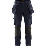 Blaklader - 1998 - Werkbroek - Zwart - 4-Weg Stretch - Waterafstotend