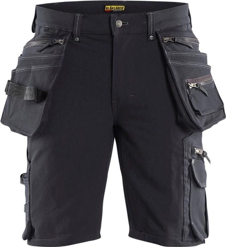 Blaklader Short 4-weg stretch X1900 1988-1644 - Donkergrijs/Zwart