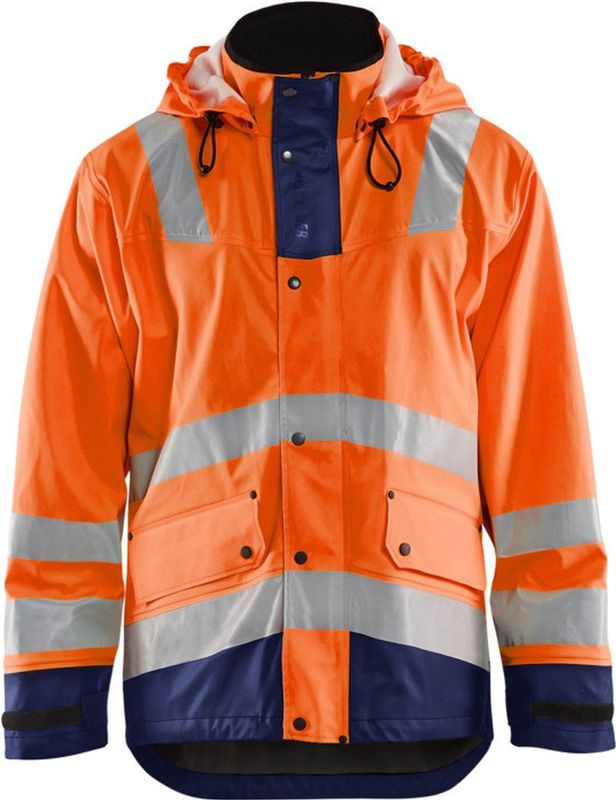 Blåkläder - 4307 - Regenjas - High Vis - Gevoerd - 100% Polyester