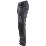 Blaklader Service Werkbroek stretch 1496-1330 - Mannen - Grijs/Zwart - 54