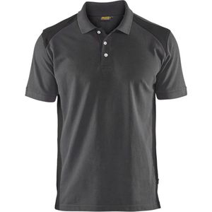 Blaklader Poloshirt piqué 3324-1050 - Medium Grijs/Zwart - XS