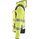 Blaklader Dames High Vis gebreid vest 4967-2120 - High Vis Geel/Marineblauw