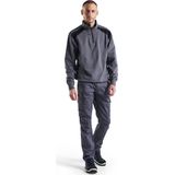 Blåkläder - 3353 Sweatshirt - Bi-Colour - Katoen - Hoge Kraag met Rits