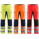 Blåkläder - 1585-1811 - High Vis Werkbroek - Geel/Grijs - Stretch