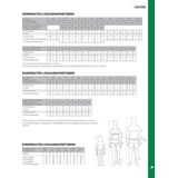 Blaklader 1585 Reflecterende Werkbroek Stretch Oranje/Marineblauw