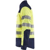 Blåkläder 3255-1817 Overhemd High Vis High Vis Geel/Marineblauw maat 4XL