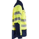 Blåkläder 3255-1817 Overhemd High Vis High Vis Geel/Marineblauw maat 4XL