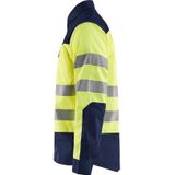 Blåkläder 3255-1817 Overhemd High Vis High Vis Geel/Marineblauw maat 4XL