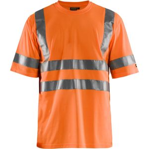 Blaklader - T-shirt High Vis - Fluorescerend - Korte Mouwen - Ademend