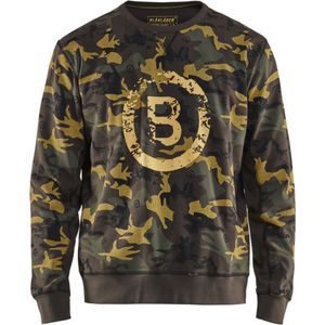 Blaklader Limited sweatshirt 9408-1158 - Groen/Zwart
