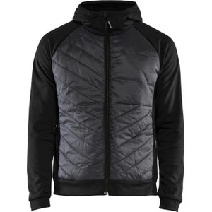 Blåkläder - 3463-2526 - Hybride Sweater - Zwart/Donkergrijs - 100% Polyester