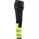 Blaklader High Vis 4-weg-stretch werkbroek 1993-1642 - Marine/High Vis Geel