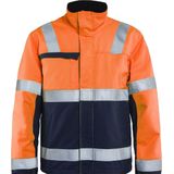 Blåkläder - Multinorm Winterjas - Oranje - Hoogzichtbaar - Waterafstotend