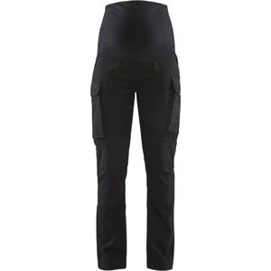 Blåkläder - 7101-1830 - Service Zwangerschapsbroek - Zwart - Stretchmateriaal